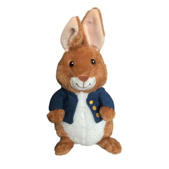 Kohls Cares 2022 Peter Cotton Tail Rabbit Blue Jacket Plush 11" - Picture 2 of 6